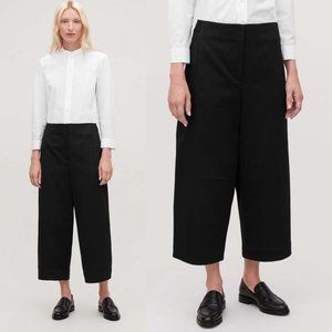 COS Black Ankle Cropped Pants